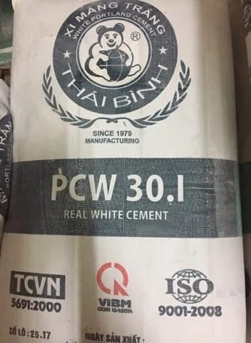 Xi măng trắng Thái Bình PC30